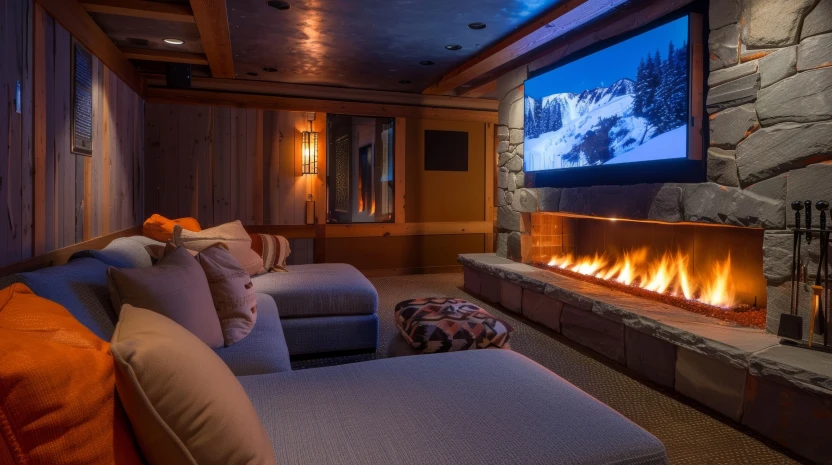 Basement Home Theaters